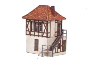 MBZ 10159 (H0) – Lasercut-Bausatz Blockstelle Ottstädt Variation 