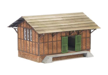 MBZ 10267 (H0) – Lasercut-Bausatz Güterschuppen Witterschlick 