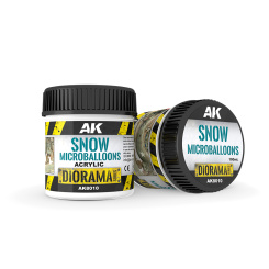 AK Interactive AK8010 – Pulverschnee, Snow Microballoons, 100 ml 