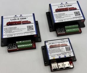 Lokstoredigital LoDi2009 – Set Melden S88-CommanderLX, 2* 8-GBM v2 