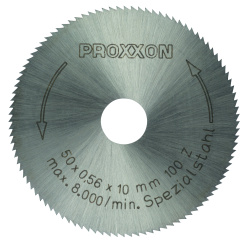Proxxon 28020 – HSS-Kreissägeblatt für KS 230, 100 Zähne 
