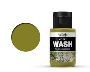 Vallejo Model Wash 76512 – DARK GREEN, 35 ml 