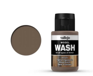 Vallejo Model Wash 76521 – OILED EARTH, 35 ml 