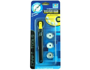 Master Tools / Trumpeter 09910 – Hobby Rivet Maker / Gravurroller für Nietreihen 