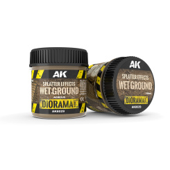 AK Interactive AK8029 – Splatter Effects Wet Ground / Schlammspritzer, 100 ml 