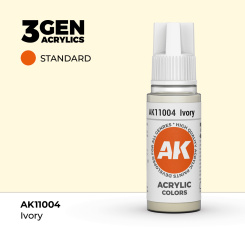 AK Interactive AK11004 – Ivory / Elfenbein, 18ml 