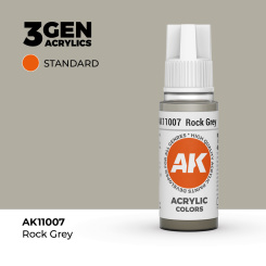 AK Interactive AK11007 – Rock Grey / Steingrau, 18ml 