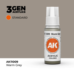 AK Interactive AK11009 – Warm Grey / Warmes Grau, 18ml 