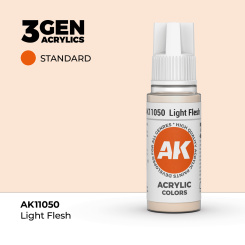 AK Interactive AK11050 – Light Flesh / Helle Haut, 18ml 