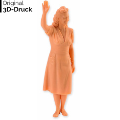 BERGSWERK 10047 – TinyLives Liesel, unbemalte H0-Figur 