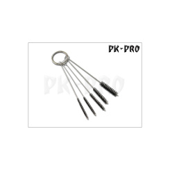 PK-Pro PK-605010 – Airbrush-Reinigungsbürsten-Set, 5-teilig 