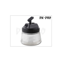PK-Pro PK-605050 – Airbrush-Reinigungsbehälter mit Halter, 500 ml 