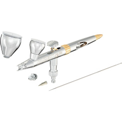 Harder & Steenbeck HS-121233 – EVOLUTION 2024 CRplus 2in1 Airbrushpistole, 0,28 / 0,45 mm 