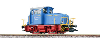 ESU 31431 (DC/AC) – Diesellok KG230 der ThyssenKrupp, digital & Sound & Rauch & Telex 