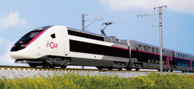 Kato K10-2131 (N) – 5-teiliger Elektrotriebzug TGV Euroduplex der SNCF/INOUI 