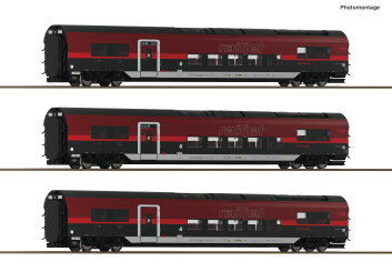 Roco 6200179 – 3-teiliges Zugset Railjet 2 der ÖBB 