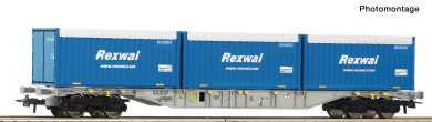 Roco 6600234 – Containertragwagen der AAE 