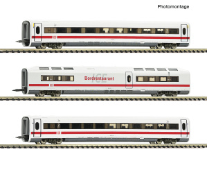 Fleischmann 7760014 (N) – 3-teiliges Ergänzungswagenset ICE der DB AG 