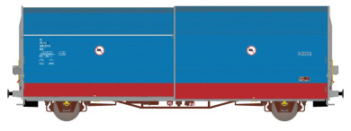 Dekas DK-872225 – Schiebewandwagen Kbis942 der Timber Rail / SJ 
