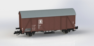 Igra 96600015 (TT) – Gedeckter Güterwagen Ztr der Narex 