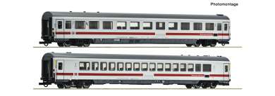 Roco 6200358 – 2-teiliges Schnellzugwagen-Set der DB AG „55 Jahre InterCity/Abschiedswagen“ 