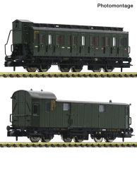 Fleischmann 6260115 (N) – 2-teiliges Personenwagen-Set 2 „Personenzug Krefeld“ der DB 