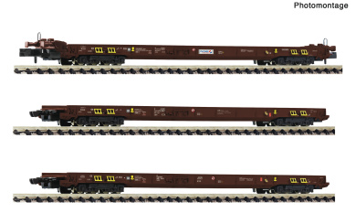 Fleischmann 6660201 (N) – 3-teiliges Wagenset „Rollende Landstraße“ der ÖBB 