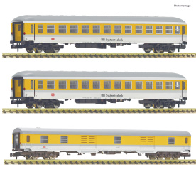Fleischmann 6260125 (N) – 3-teiliges Wagenset „DB Systemtechnik“ der DB AG 