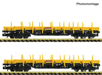 Fleischmann 6660203 (N) – 2-teiliges Rungenwagen-Set der DB AG 