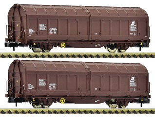Fleischmann 6660129 (N) – 2-teiliges Schiebewandwagen-Set der ÖBB 