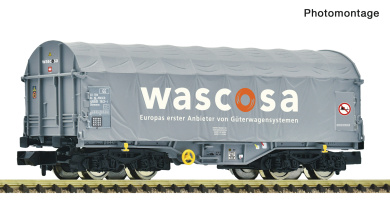 Fleischmann 6660188 (N) – Schiebeplanenwagen der Wascosa 