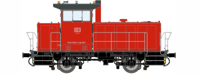Dekas DK-8758041 (AC) – Diesellok Vossloh G322B der DB, digital (DCC/M4) 