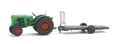 Artitec 387.706 – Deutz D30 Obstgartentraktor mit Anhänger 