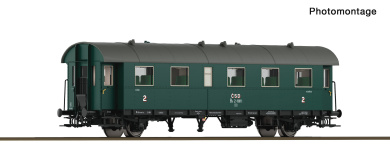 Roco 6280073 (TT) – Personenwagen 2. Klasse der CSD 