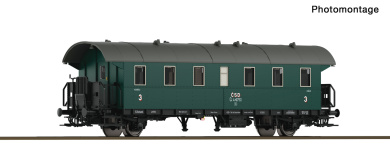 Roco 6280076 (TT) – Personenwagen 3. Klasse der CSD 