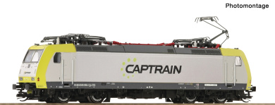 Roco 7590030 (TT) – Elektrolokomotive BR 185 550-1, Captrain 