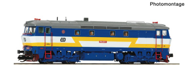 Roco 7390039 (TT) – Diesellokomotive BR 751 372-4 der CD 