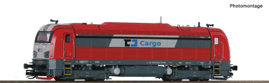 Roco 7390036 (TT) – Diesellokomotive Rh 753.6 der CD Cargo 