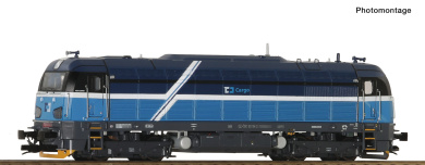 Roco 7380037 (TT) – Diesellokomotive Rh 753.6 der CD Cargo 