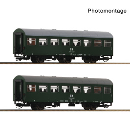 Roco 6280064 (TT) – 2-tlg. Set 1: Rekowagen der DR 