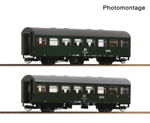 Roco 6280065 (TT) – 2-tlg. Set 2: Rekowagen der DR 