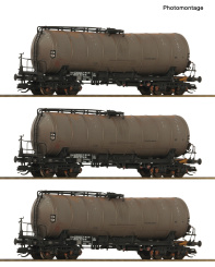 Roco 6680067 (TT) – 3-tlg. Set: Knickkesselwagen der DR 