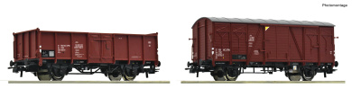 Roco 6600431 (DC) – 2-teiliges Güterwagen-Set der CSD 