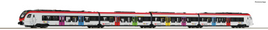 Roco 7710043 (DC) – 4-teiliger Elektrotriebzug „FLIRT Evo“ der Thurbo, digital mit Sound 