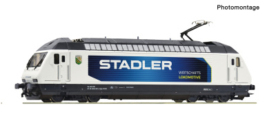 Roco 7520270 (AC) – Elektrolok BR 465 001-6 der Stadler Rail, digital mit Sound 