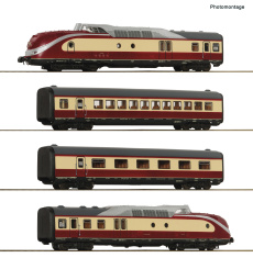 Roco 7700025 (DC) – 4-teiliger Dieseltriebzug BR 601 der DB 