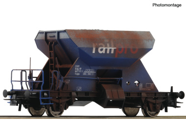 Roco 6600402 (DC) – Einzelwagen Schotterwagen der Railpro 