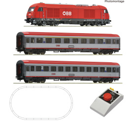 Roco 5100020 (DC) – Analog-Startset mit Diesellok BR 2016 (GEOLINE) der ÖBB 