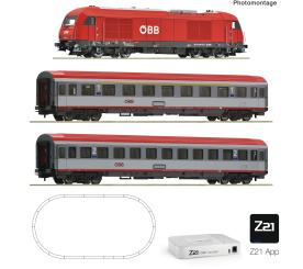 Roco 5110024 (DC) – Z21 START newGen Digitalset: Diesellok BR 2016 (ROCO LINE, Z21 App only) der ÖBB, digital 