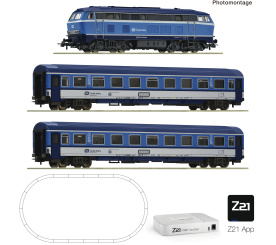 Roco 5110028 (DC) – Z21 START newGen Digitalset: Diesellok BR 756 (GEOLINE, Z21 App only) der CD, digital 